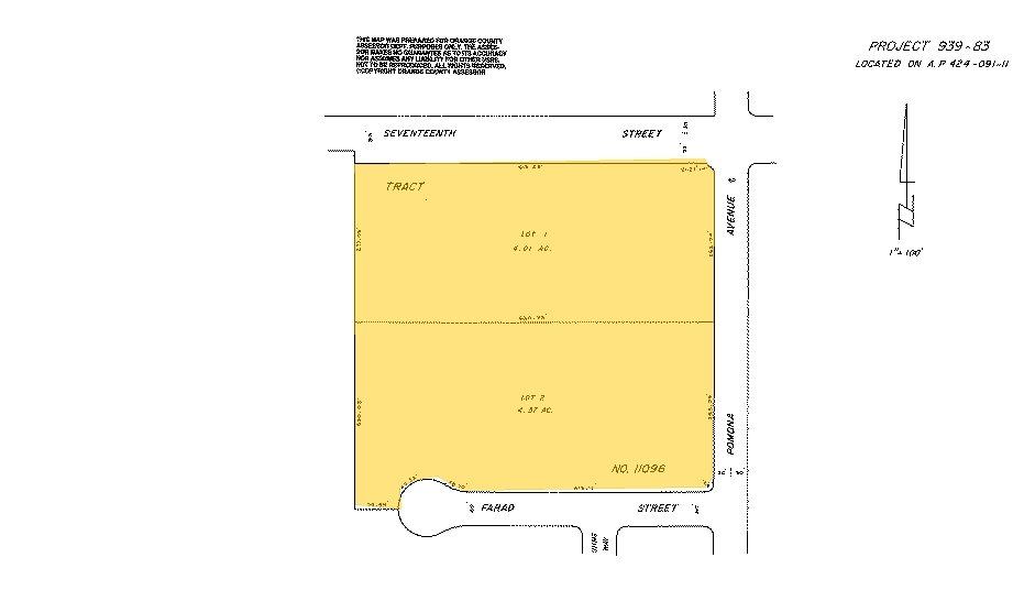 711 W 17th St, Costa Mesa, CA à vendre - Plan cadastral – Image 2 sur 80