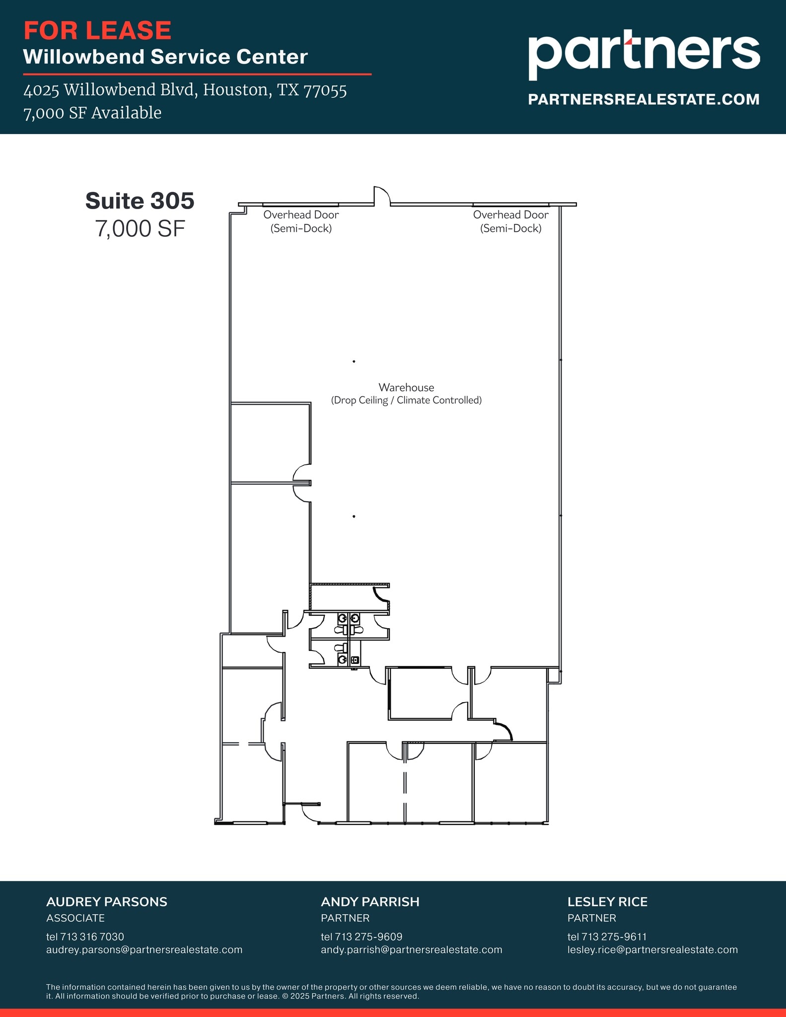 4025 Willowbend Blvd, Houston, TX à louer Plan de site– Image 1 sur 1