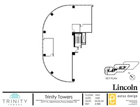 2777 N Stemmons Fwy, Dallas, TX à louer Plan d’étage– Image 1 sur 1