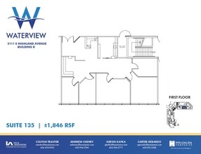 2111 E Highland Ave, Phoenix, AZ à louer Plan d’étage– Image 1 sur 1