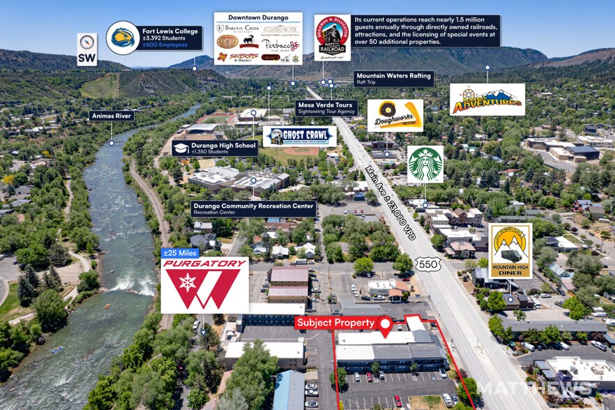 2930 Main Ave, Durango, CO à vendre - Photo de l’immeuble – Image 3 sur 3