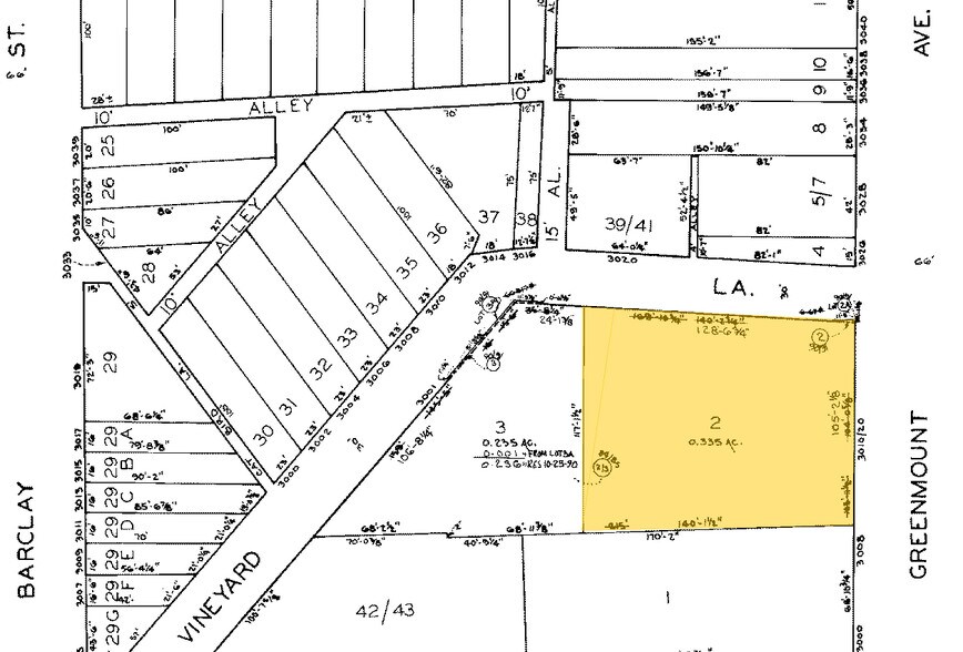 3010-3016 Greenmount Ave, Baltimore, MD à vendre - Plan cadastral – Image 2 sur 31