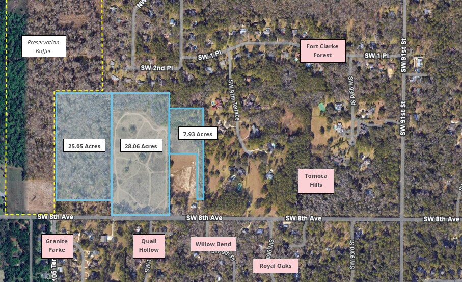9900 Block SW 8th Avenue, Gainesville, FL à vendre Photo principale– Image 1 sur 9