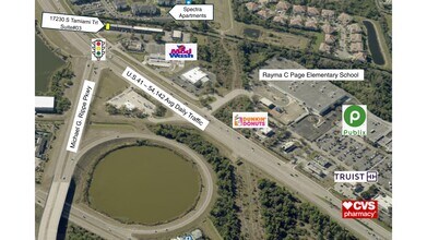 17230-17250 S Tamiami Trl, Fort Myers, FL à louer Plan de site– Image 1 sur 5
