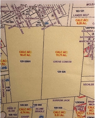 Plus de détails pour 00 Chapel St, Landis, NC - Terrain à vendre