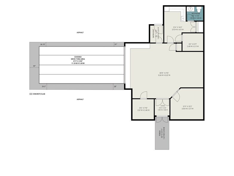 606 W Colfax Ave, Denver, CO à vendre - Plan d’étage – Image 2 sur 13