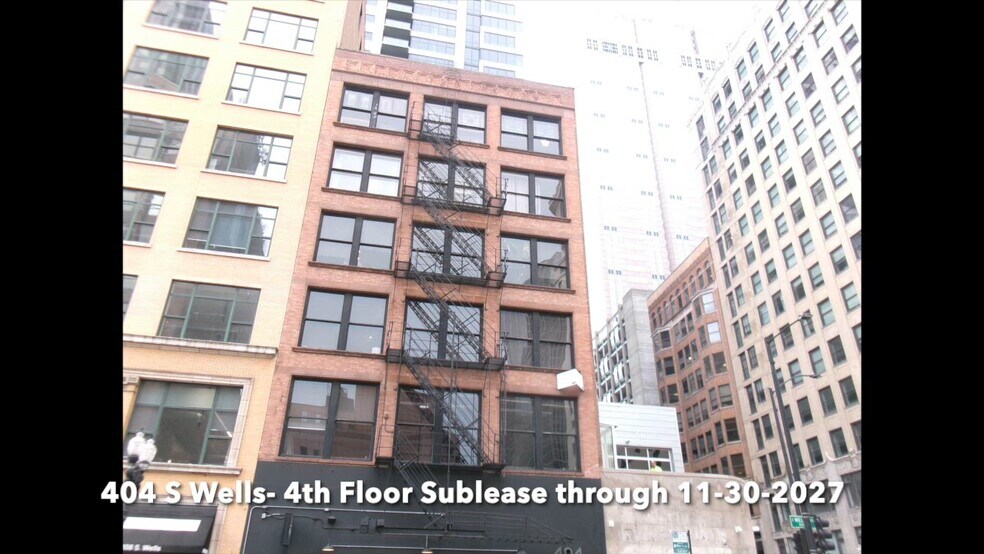 404 S Wells St, Chicago, IL à louer - Vidéo sur l’annonce professionnelle – Image 2 sur 10