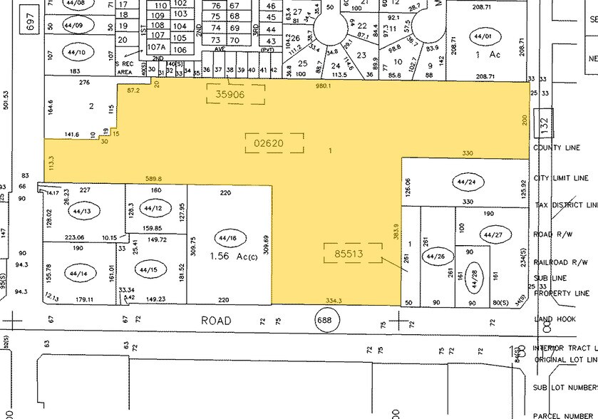 13801-13847 Walsingham Rd, Largo, FL à louer - Plan cadastral – Image 2 sur 21