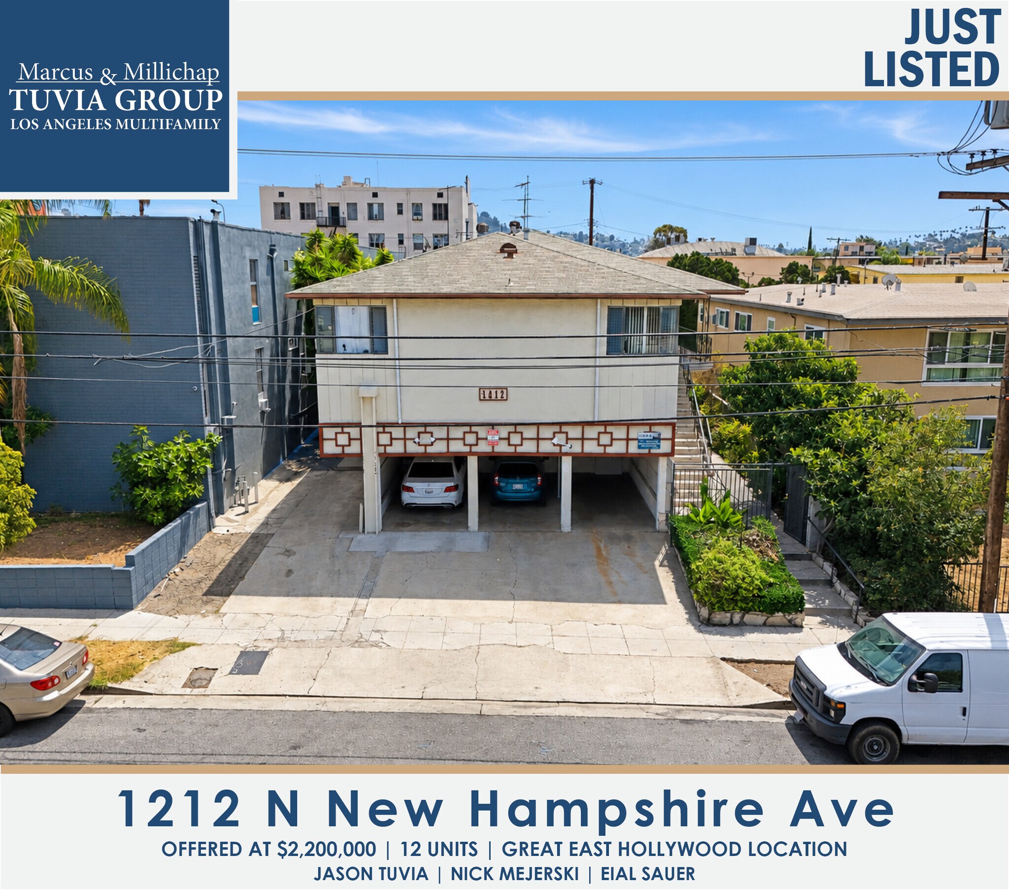 1212 N New Hampshire Ave, Los Angeles, CA à vendre Photo de l’immeuble– Image 1 sur 9