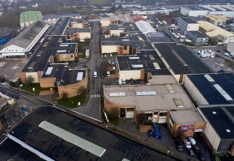 Local d’activités dans Le Thillay à louer - Aérien – Image 2 sur 2