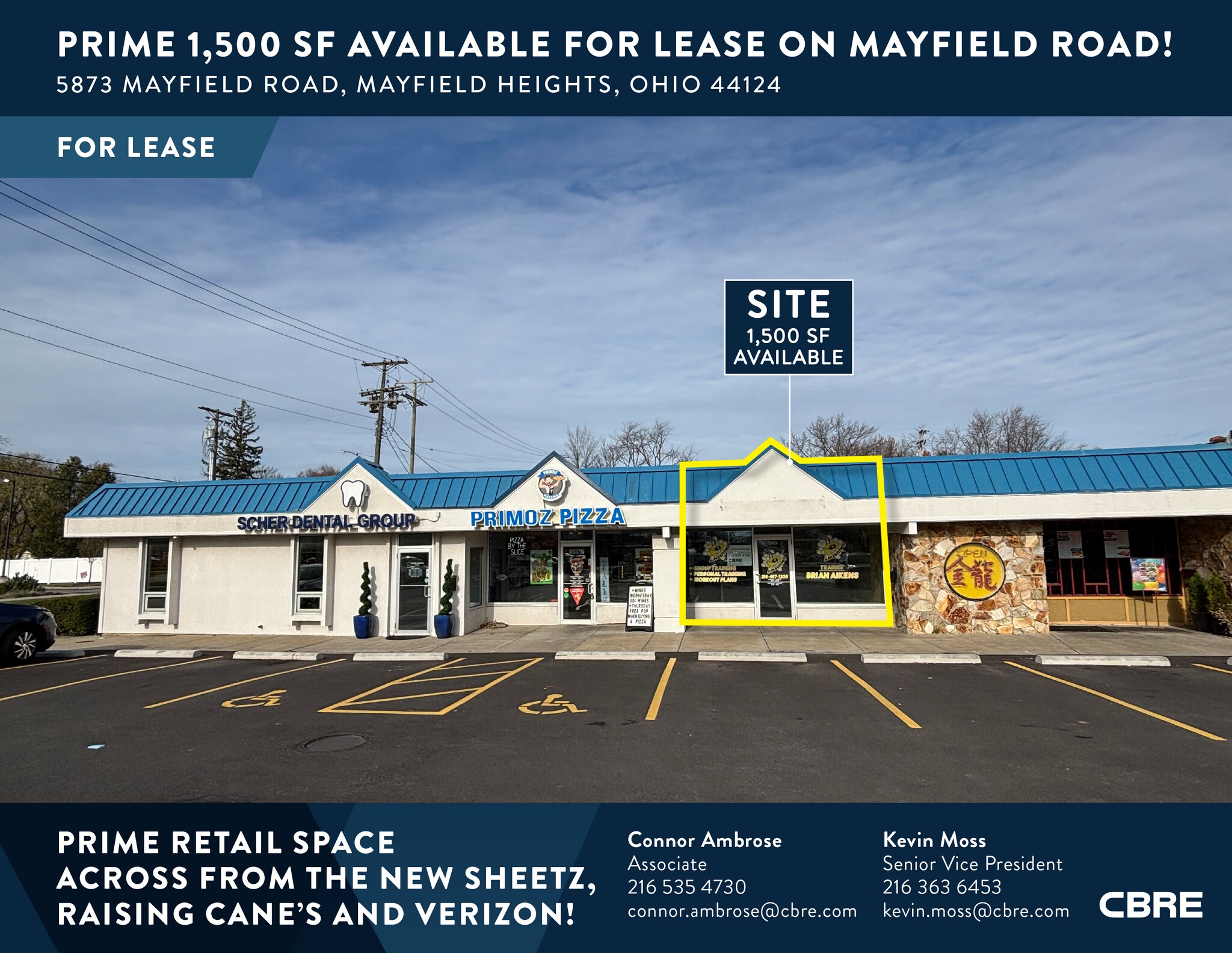5867-5873 Mayfield Rd, Mayfield Heights, OH à louer Photo de l’immeuble– Image 1 sur 8