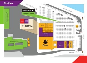 7500-7558 Annapolis Rd, Lanham, MD à louer Plan de site– Image 1 sur 1