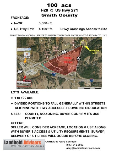 16396 I-20 & US Highway 271, Tyler, TX à vendre - Photo principale – Image 1 sur 3