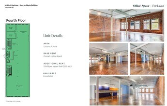 43 W Hastings St, Vancouver, BC à louer Plan d’étage– Image 1 sur 1