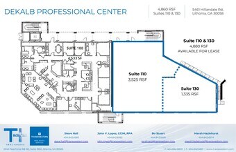 5461 Hillandale Dr, Lithonia, GA à louer Plan d’étage– Image 1 sur 1
