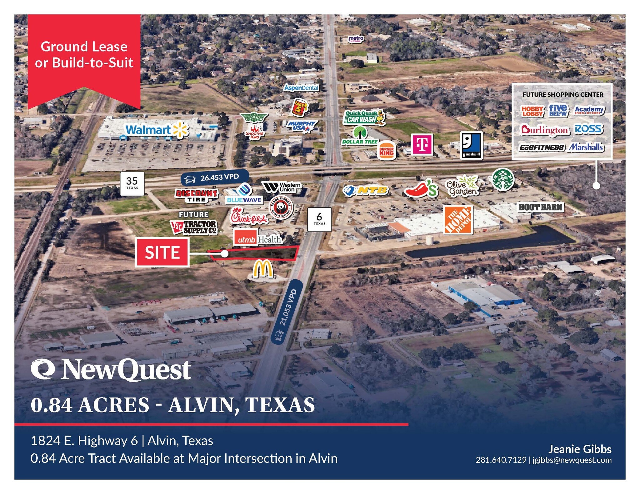 1900 Highway 6 Hwy, Alvin, TX à louer Photo de l’immeuble– Image 1 sur 2
