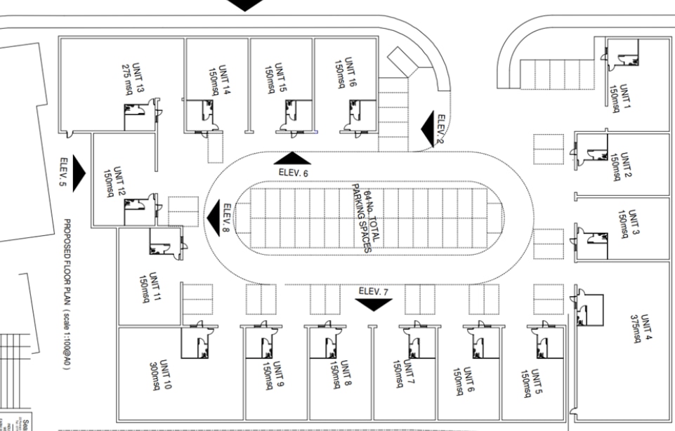 Unit 1-4 Westland Way, Stockton On Tees à louer Plan d’étage– Image 1 sur 1
