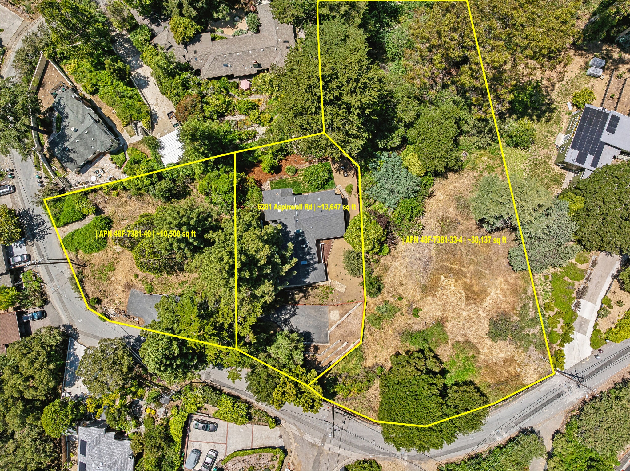 0 Aspinwall Rd, Oakland, CA à vendre Aérien– Image 1 sur 11