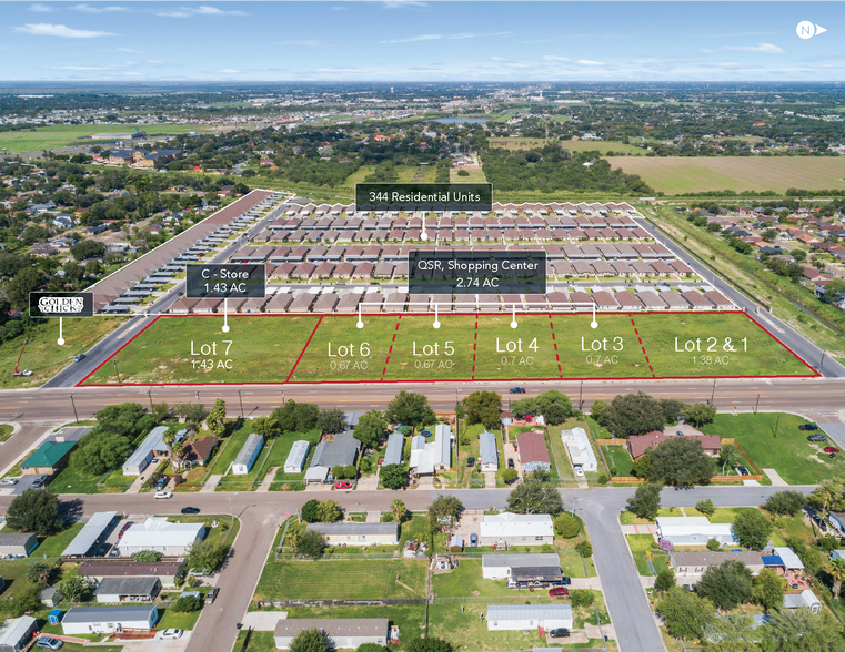 1805 N. Westgate Drive, Weslaco, TX à vendre - Photo principale – Image 1 sur 8