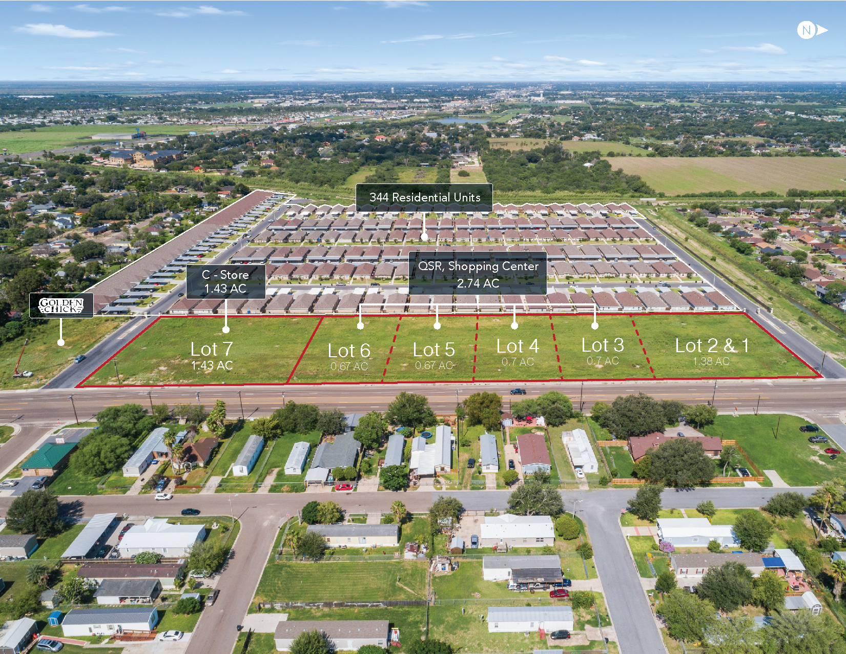 1805 N. Westgate Drive, Weslaco, TX à vendre Photo principale– Image 1 sur 9