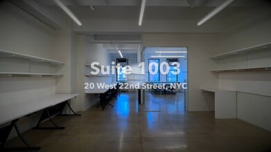 20 W 22nd St, New York, NY à louer - Vidéo sur l’annonce professionnelle 