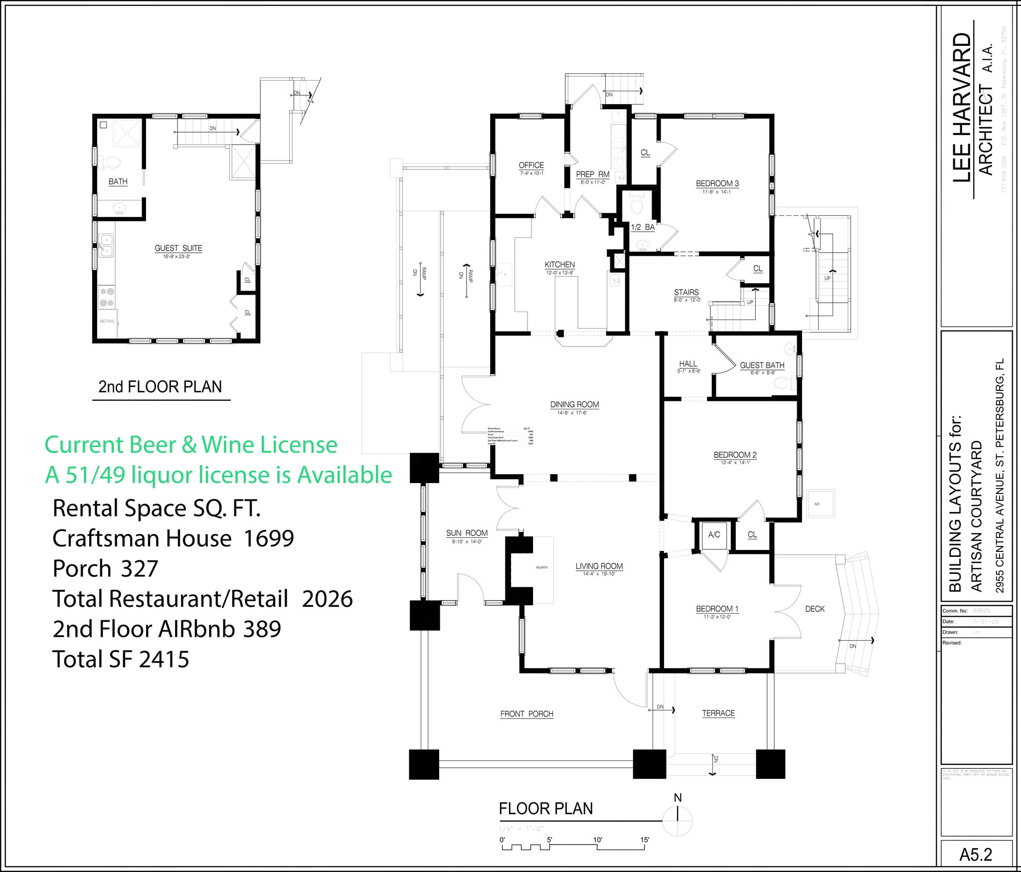 2955 Central Ave, Saint Petersburg, FL à louer Photo intérieure– Image 1 sur 1