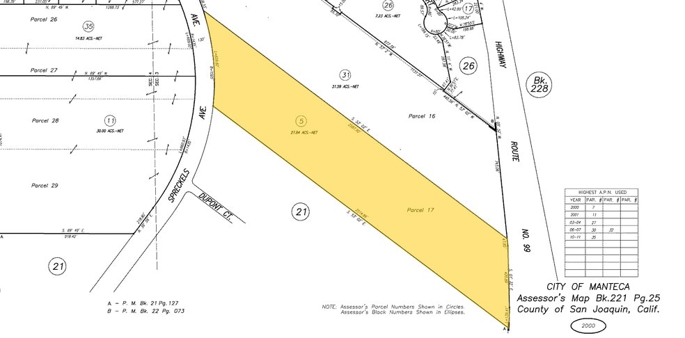 600 Spreckels Ave, Manteca, CA à louer - Plan cadastral – Image 2 sur 5