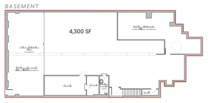 424-426 Broadway, New York, NY à louer Plan d’étage– Image 2 sur 2
