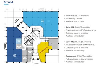 325 Milner Ave, Toronto, ON à louer Plan d’étage– Image 1 sur 1