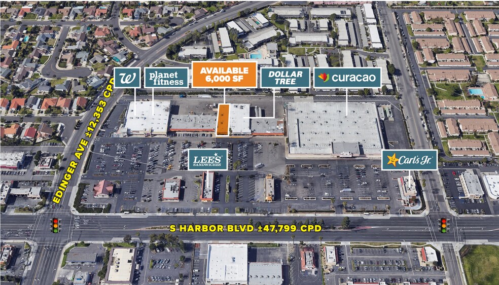 16141-16147 Harbor Blvd, Fountain Valley, CA à louer - Photo de l’immeuble – Image 1 sur 5