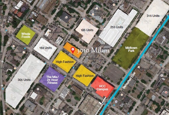 3010 Milam St, Houston, TX à vendre - Photo de l’immeuble – Image 2 sur 3