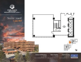 5690 DTC Blvd, Greenwood Village, CO à louer Plan d’étage– Image 1 sur 1