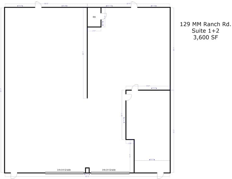 129 M and M Ranch Rd, Granbury, TX à louer - Plan d’étage – Image 3 sur 28
