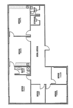 1202 Hallmark Dr, San Antonio, TX à louer Plan d’étage– Image 2 sur 9