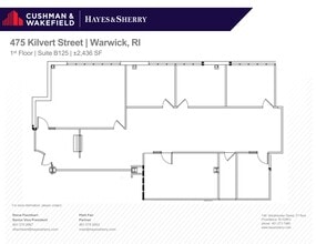 475 Kilvert St, Warwick, RI à louer Plan de site– Image 1 sur 1