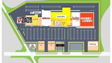 2545 Perryton Pky, Pampa, TX à louer Plan de site– Image 1 sur 1