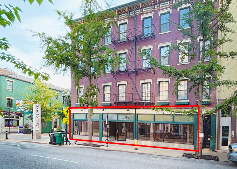 1318-1320 Main St, Cincinnati, OH à louer - Photo de l’immeuble – Image 1 sur 3