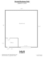 2420 W 1st St, Tempe, AZ à louer Plan d’étage– Image 1 sur 1