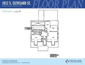 1012 S Cleveland St, Arlington, VA à louer Plan d’étage– Image 1 sur 1
