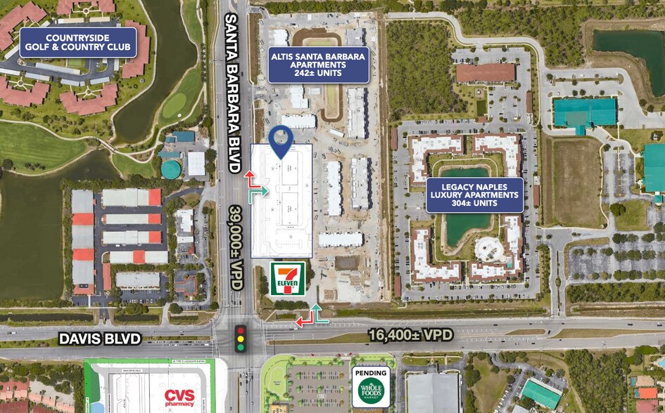 4706 Santa Barbara blvd, Naples, FL à louer - Aérien – Image 1 sur 3