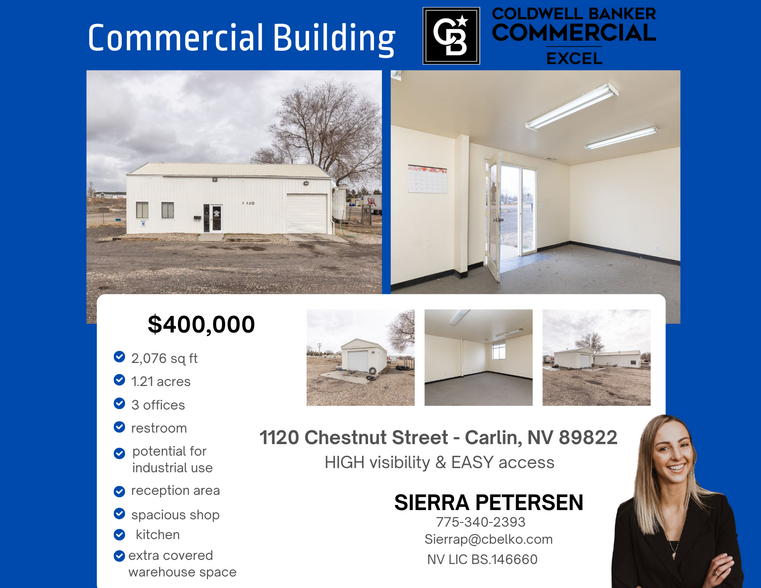 1120 Chestnut St, Carlin, NV à vendre - Photo de l’immeuble – Image 2 sur 27
