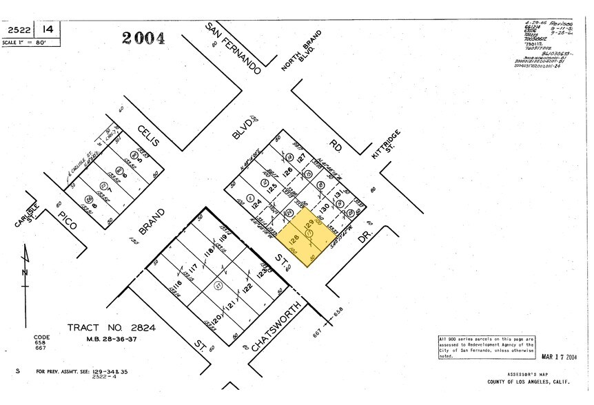 215 Chatsworth Dr, San Fernando, CA à louer - Plan cadastral – Image 3 sur 9