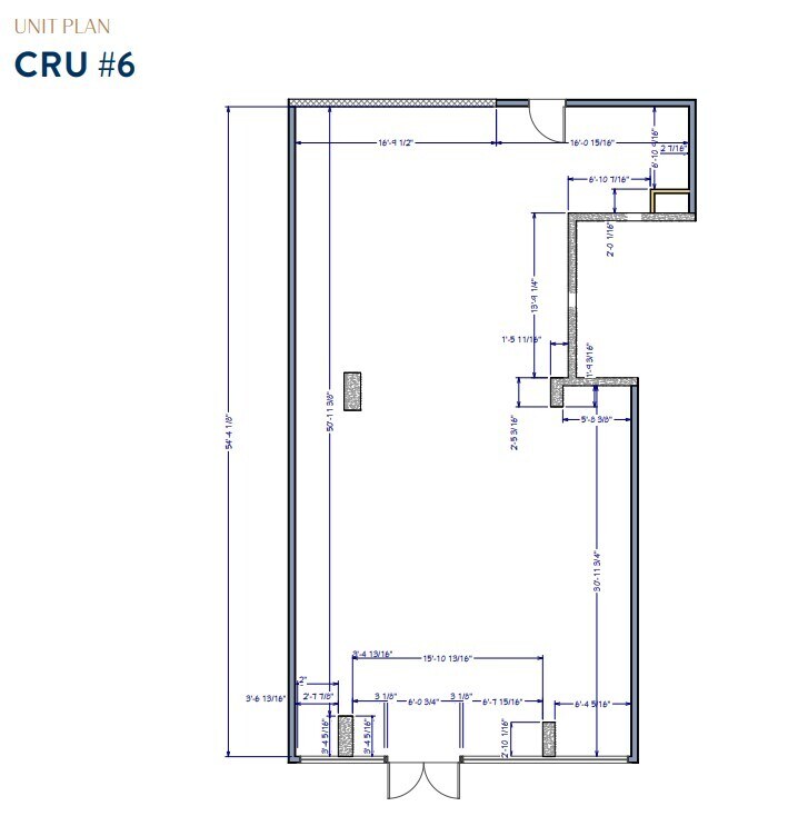 536 6th Ave SE, Calgary, AB à louer Plan d’étage– Image 1 sur 1