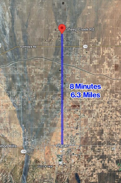 Sheep Creek Rd, Adelanto, CA à vendre - Photo de l’immeuble – Image 2 sur 23