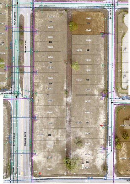 1525 Skyline Blvd, Cape Coral, FL à vendre - Plan cadastral – Image 3 sur 3