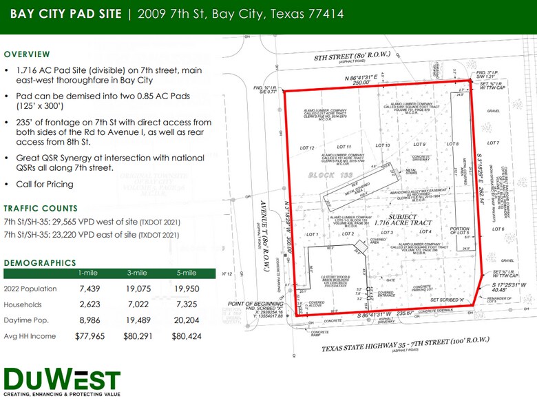 2009 7th St, Bay City, TX à louer - Autre – Image 2 sur 4
