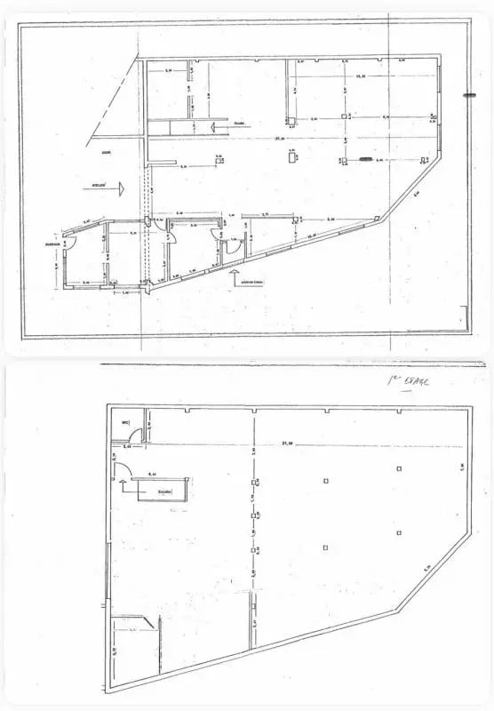 Local d'activités dans Saint-Maur-des-Fossés à vendre Plan d’étage– Image 1 sur 2