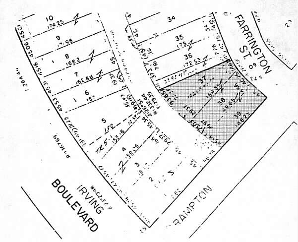 2505 Farrington St, Dallas, TX à louer - Plan cadastral – Image 2 sur 12