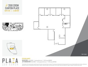 2010 Crow Canyon Pl, San Ramon, CA à louer Plan d’étage– Image 1 sur 1