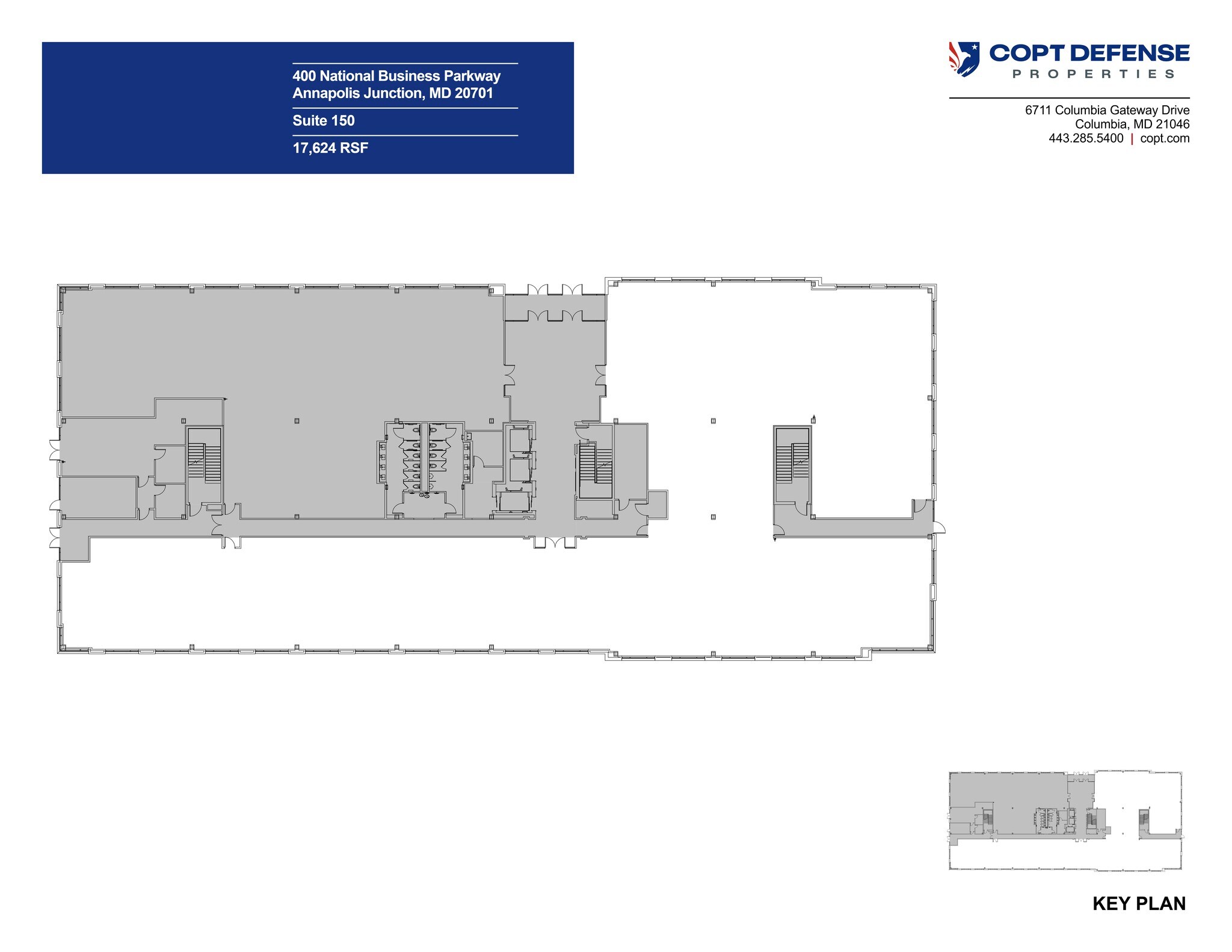 400 National Business Pkwy, Annapolis Junction, MD à louer Plan de site– Image 1 sur 1